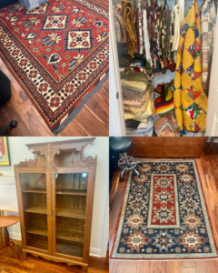 Blue Moon Estate Sale in Brentwood - vintage furniture, gorgeous rugs, wall art + more!