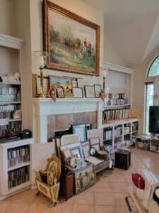 Blue Moon Estate Sale at Kelliwood Courts - Crystal Glassware, Quilts, Rococo/Solid Oak Furniture