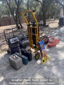 Dripping Springs Workshop Liquidation Estate Sale, Power Tools, Woodworking