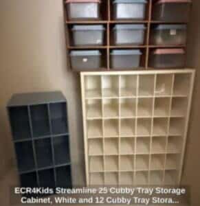 ECRKids-Streamline-Cubby-Tray-Storage-Cabinet-White-and-Cubby-Tray-Storage-Cabinet-Grey-291x300-2