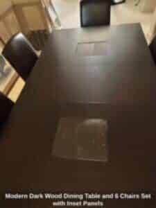 Modern-Dark-Wood-Dining-Table-and-Chairs-Set-with-Inset-Panels-second-image-225x300-2