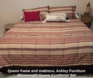 Queen-frame-and-mattress.-Ashley-Furniture-Wavelength-Queen-Comforter-Set-300x252-2