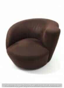 Vladimir-Kagan-Style-Nautilus-Swivel-Armchair-219x300-2