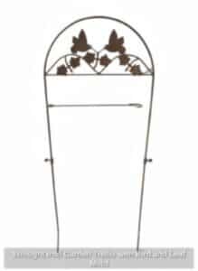 Wrought-Iron-Garden-Trellis-with-Bird-and-Leaf-Motif-219x300-2