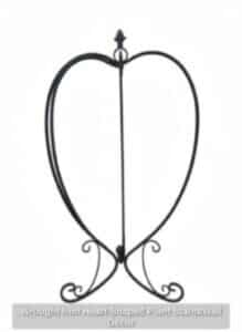 Wrought-Iron-Heart-Shaped-Plant-Stand-or-Wall-Decor-219x300-2