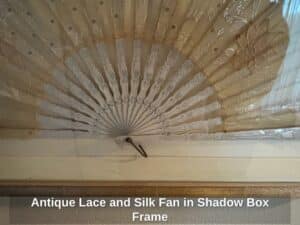 Antique-Lace-and-Silk-Fan-in-Shadow-Box-Frame-second-image