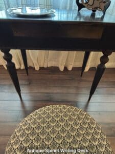 Antique-Spinet-Writing-Desk