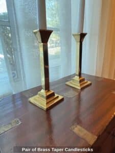 Pair-of-Brass-Taper-Candlesticks