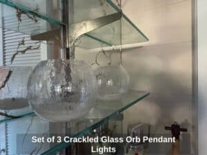 Set-of-Crackled-Glass-Orb-Pendant-Lights