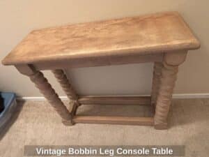 Vintage-Bobbin-Leg-Console-Table