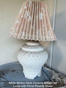 White-Wicker-Style-Ceramic-Ginger-Jar-Lamp-with-Floral-Pleated-Shade