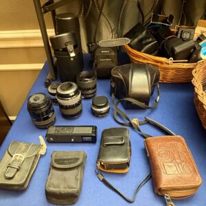 Assorted-Vintage-Camera-Lenses-and-Accessories