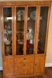 Mid-Century-Modern-Oak-China-Cabinet-by-Drexel-Heritage