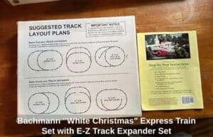 Bachmann-White-Christmas-Express-Train-Set-with-E-Z-Track-Expander-Set-fourth-image