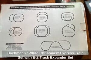 Bachmann-White-Christmas-Express-Train-Set-with-E-Z-Track-Expander-Set-second-image