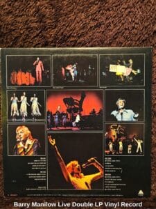 Barry-Manilow-Live-Double-LP-Vinyl-Record-second-image
