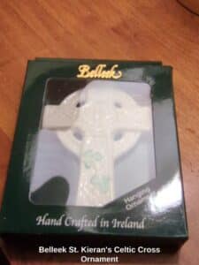Belleek-St.-Kierans-Celtic-Cross-Ornament