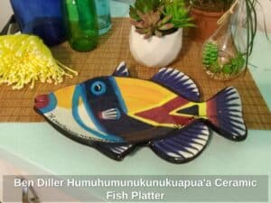 Ben-Diller-Humuhumunukunukuapuaa-Ceramic-Fish-Platter