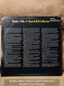 Buddy-Holly-A-Rock-Roll-Collection-Double-Vinyl-Record-second-image