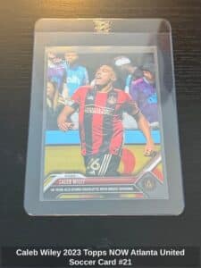 Caleb-Wiley-Topps-NOW-Atlanta-United-Soccer-Card-