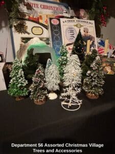 Department-Assorted-Christmas-Village-Trees-and-Accessories