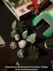 Department-Assorted-Christmas-Village-Trees-and-Accessories-second-image