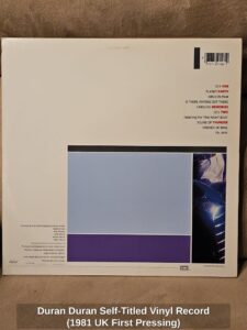 Duran-Duran-Self-Titled-Vinyl-Record-UK-First-Pressing-second-image