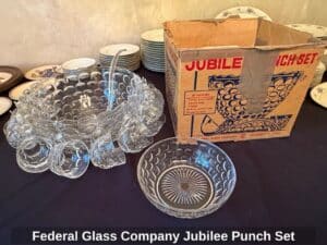 Federal-Glass-Company-Jubilee-Punch-Set