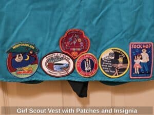 Girl-Scout-Vest-with-Patches-and-Insignia-third-image