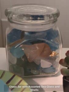 Glass-Jar-with-Assorted-Sea-Glass-and-Shells