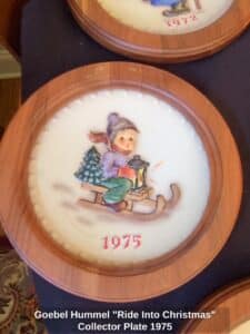Goebel-Hummel-Ride-Into-Christmas-Collector-Plate