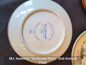 M.I.-Hummel-Rodental-West-second-Annual-Plate-second-image