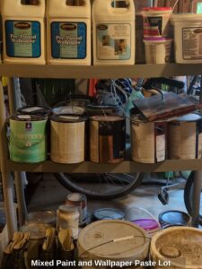 Mixed-Paint-and-Wallpaper-Paste-Lot
