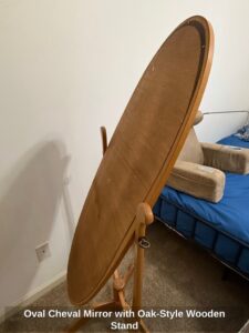 Oval-Cheval-Mirror-with-Oak-Style-Wooden-Stand-second-image