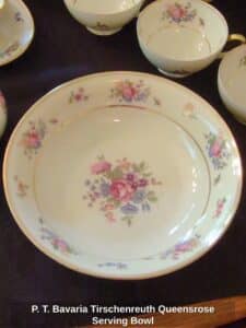 P.-T.-Bavaria-Tirschenreuth-Queensrose-Serving-Bowl