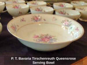 P.-T.-Bavaria-Tirschenreuth-Queensrose-Serving-Bowl-second-image