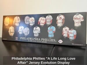 Philadelphia-Phillies-A-Life-Long-Love-Affair-Jersey-Evolution-Display