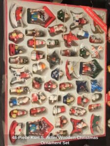 Piece-Kurt-S.-Adler-Wooden-Christmas-Ornament-Set