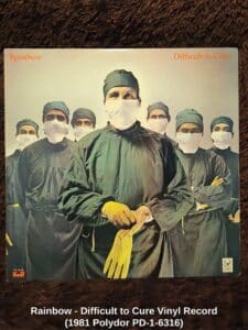 Rainbow-Difficult-to-Cure-Vinyl-Record-Polydor-PD-