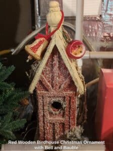 Red-Wooden-Birdhouse-Christmas-Ornament-with-Bell-and-Bauble