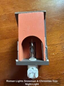 Roman-Lights-Snowman-Christmas-Tree-Night-Light-second-image