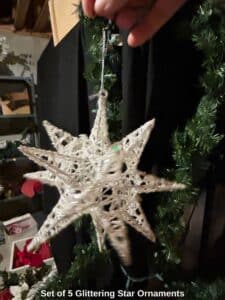 Set-of-Glittering-Star-Ornaments-third-image