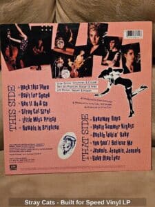Stray-Cats-Built-for-Speed-Vinyl-LP-second-image
