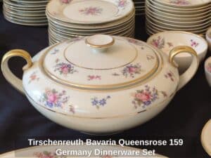 Tirschenreuth-Bavaria-Queensrose-Germany-Dinnerware-Set