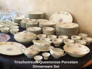 Tirschenreuth-Queensrose-Porcelain-Dinnerware-Set