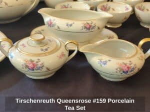 Tirschenreuth-Queensrose-Porcelain-Tea-Set