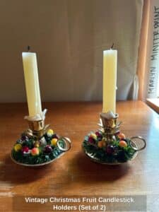 Vintage-Christmas-Fruit-Candlestick-Holders-Set-of-second-image
