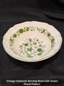 Vintage-Hankook-Serving-Bowl-with-Green-Floral-Pattern
