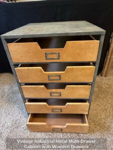 Vintage-Industrial-Metal-Multi-Drawer-Cabinet-with-Wooden-Drawers
