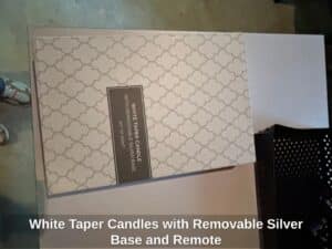 White-Taper-Candles-with-Removable-Silver-Base-and-Remote